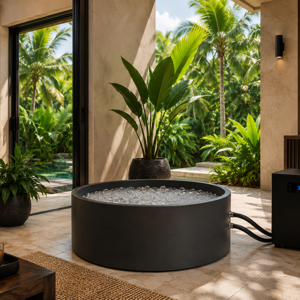 Charcoal Black Aura Cold Plunge